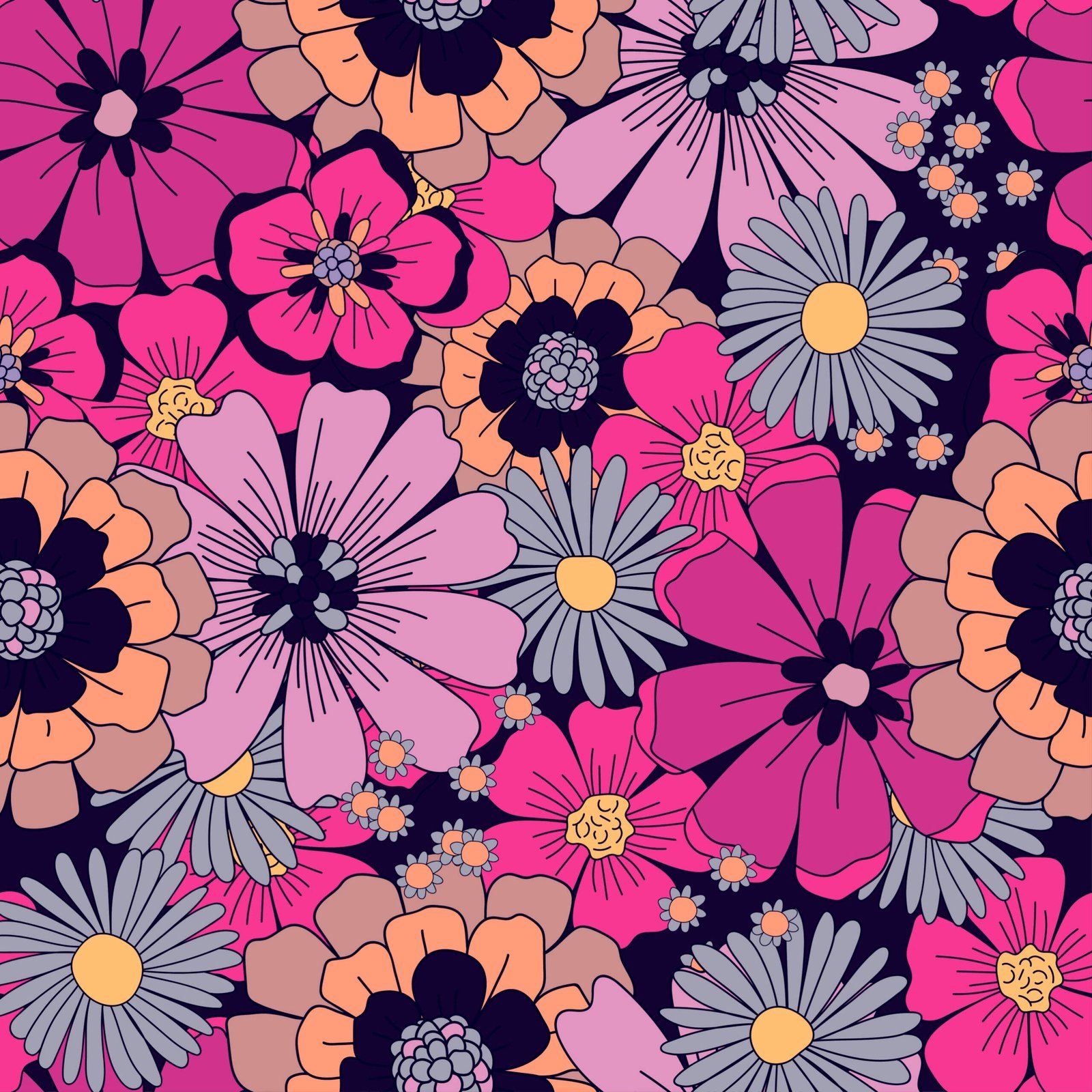 Garden Floret — Luxury Floral Wallpaper Dubai - Image 4