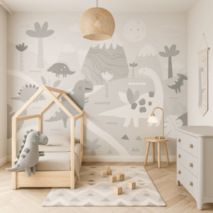 Sunny Expedition — Luxury Kids Wallpaper Dubai