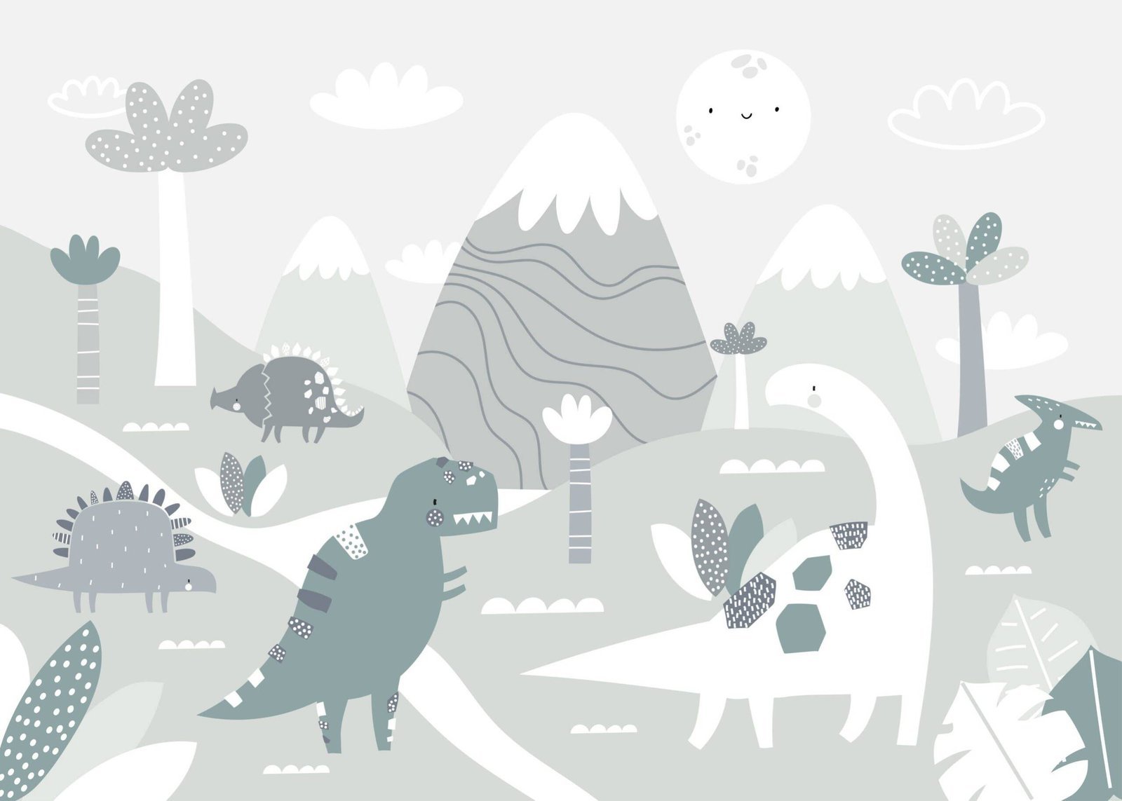 Sunny Expedition — Luxury Kids Wallpaper Dubai - Image 2