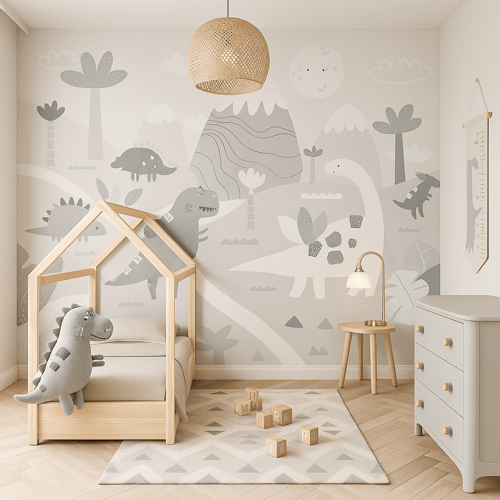 Sunny Expedition — Luxury Kids Wallpaper Dubai