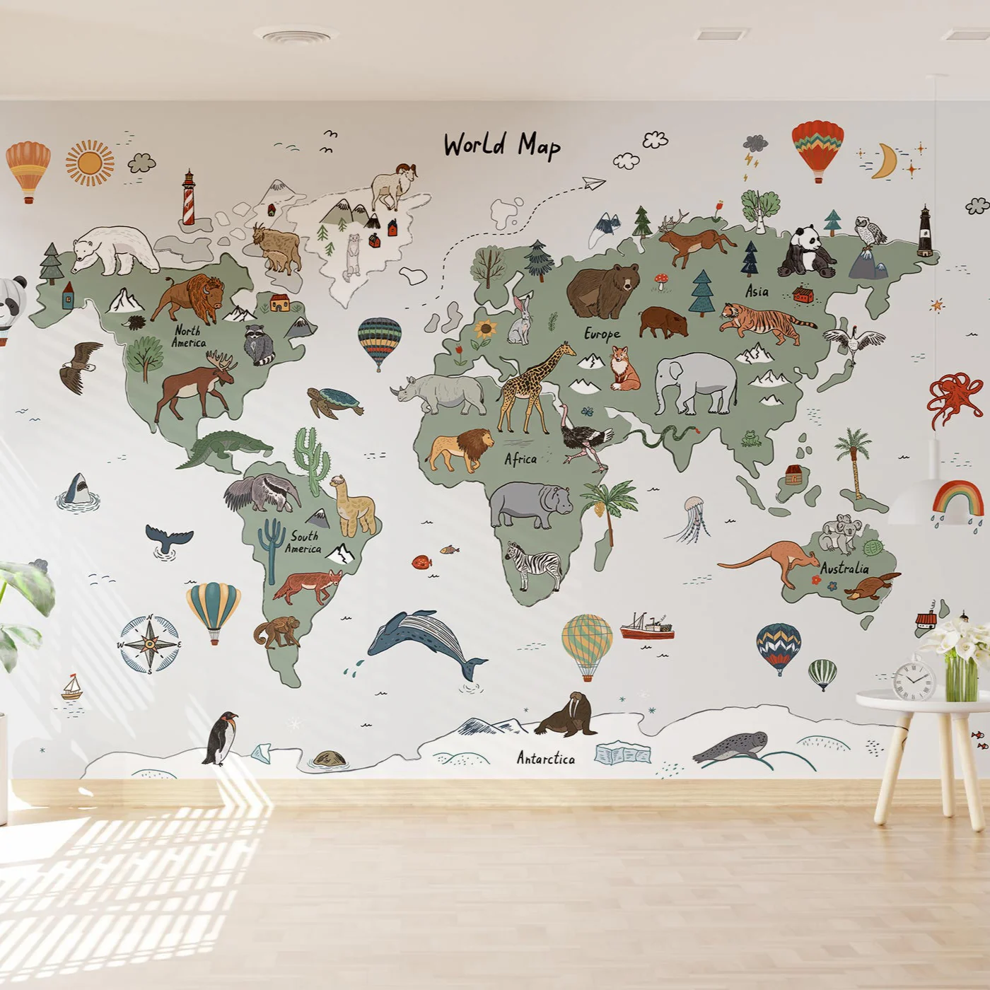 Tiny Meadow — Luxury Kids Wallpaper Dubai - Image 2