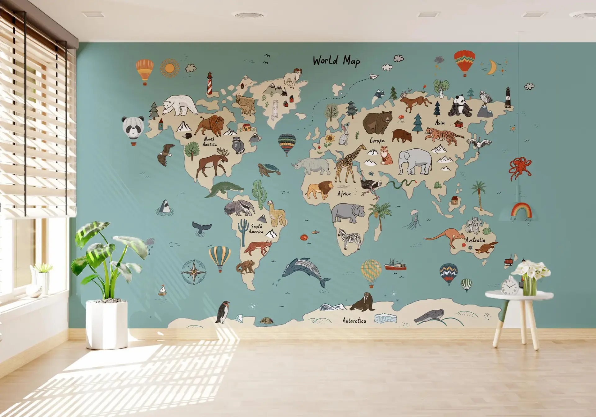Tiny Meadow — Luxury Kids Wallpaper Dubai - Image 3