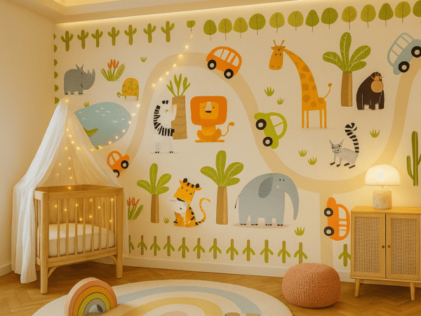 Trek Trail Animal Path Kids Wallpaper