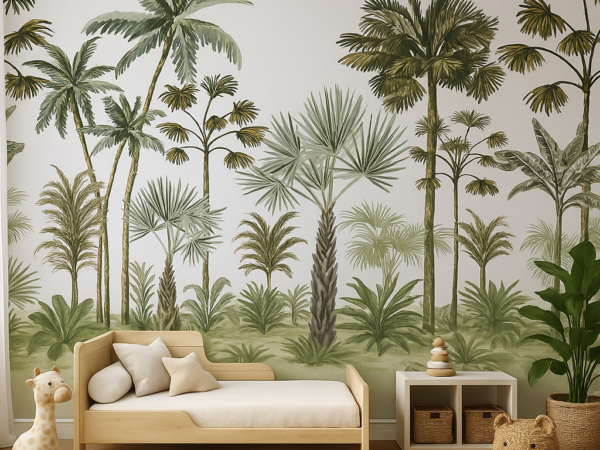 Desert Canopy Palm Tree Wallpaper
