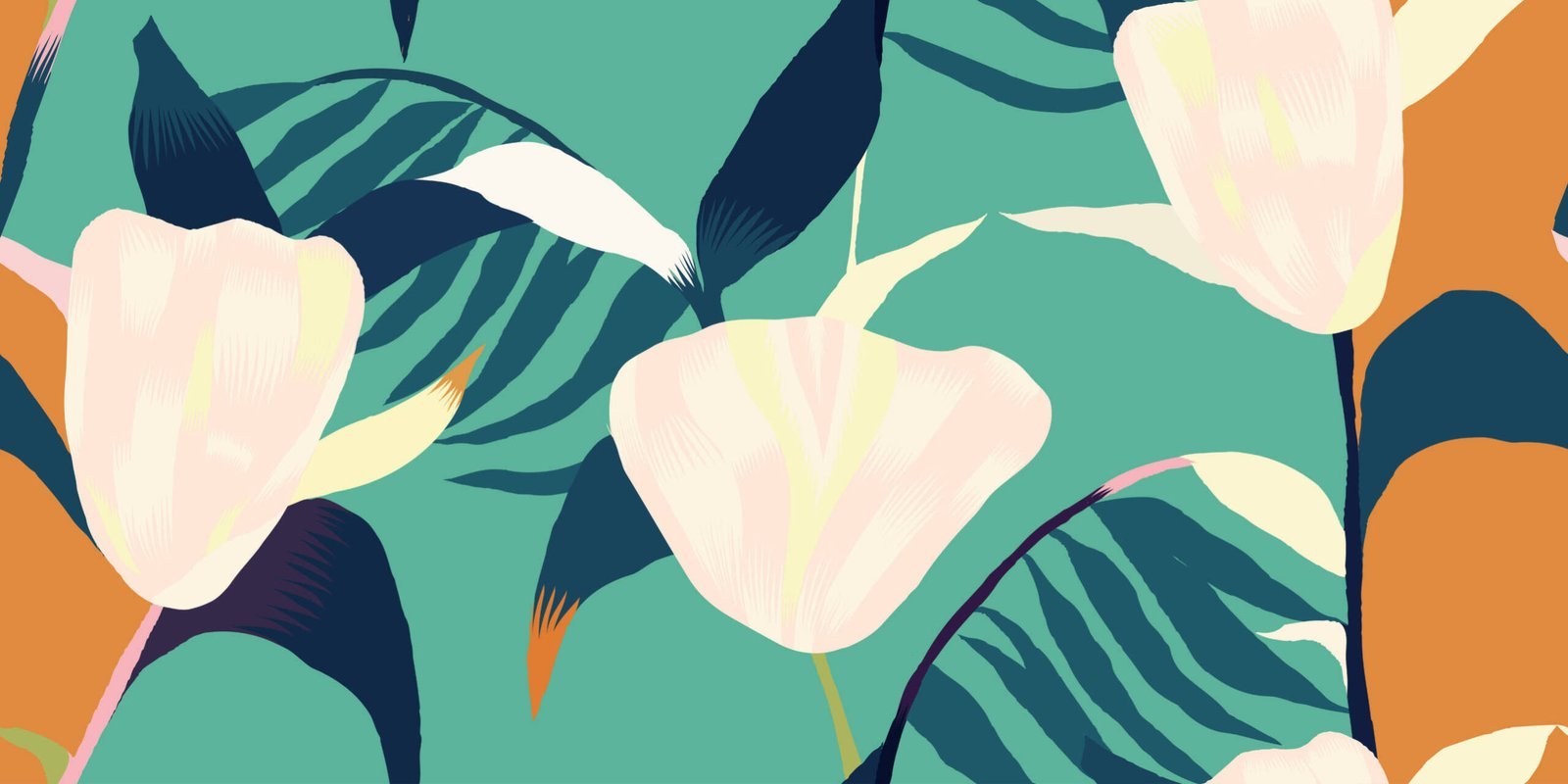 Trailing Camellia — Luxury Floral Wallpaper Dubai - Image 2