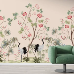 Pressed Vine — Luxury Floral Wallpaper Dubai
