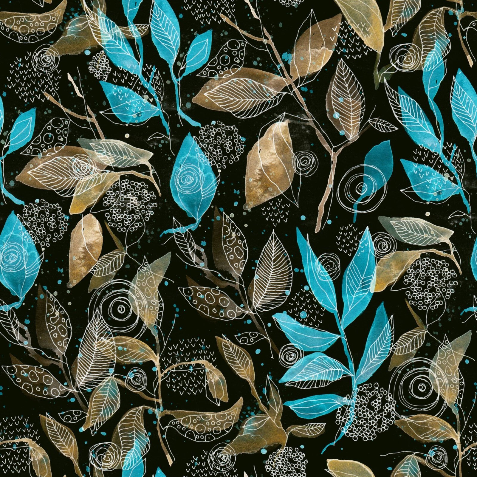 Vintage Herbarium — Luxury Floral Wallpaper Dubai - Image 3