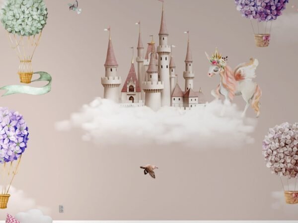 Kids Room Unicorn Wallpaper Dubai