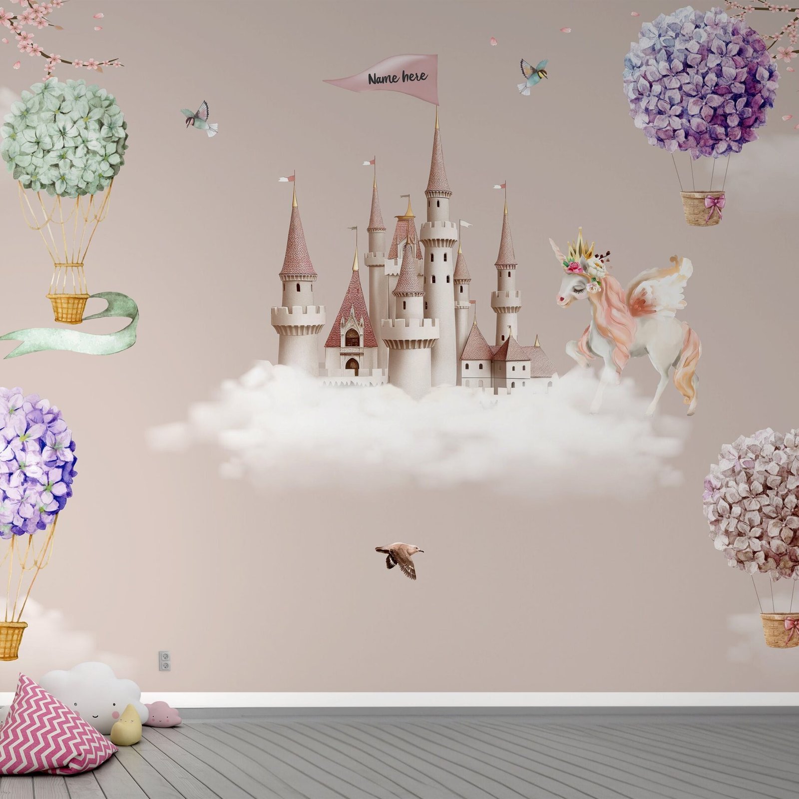 Whimsy Expedition — Luxury Kids Wallpaper Dubai