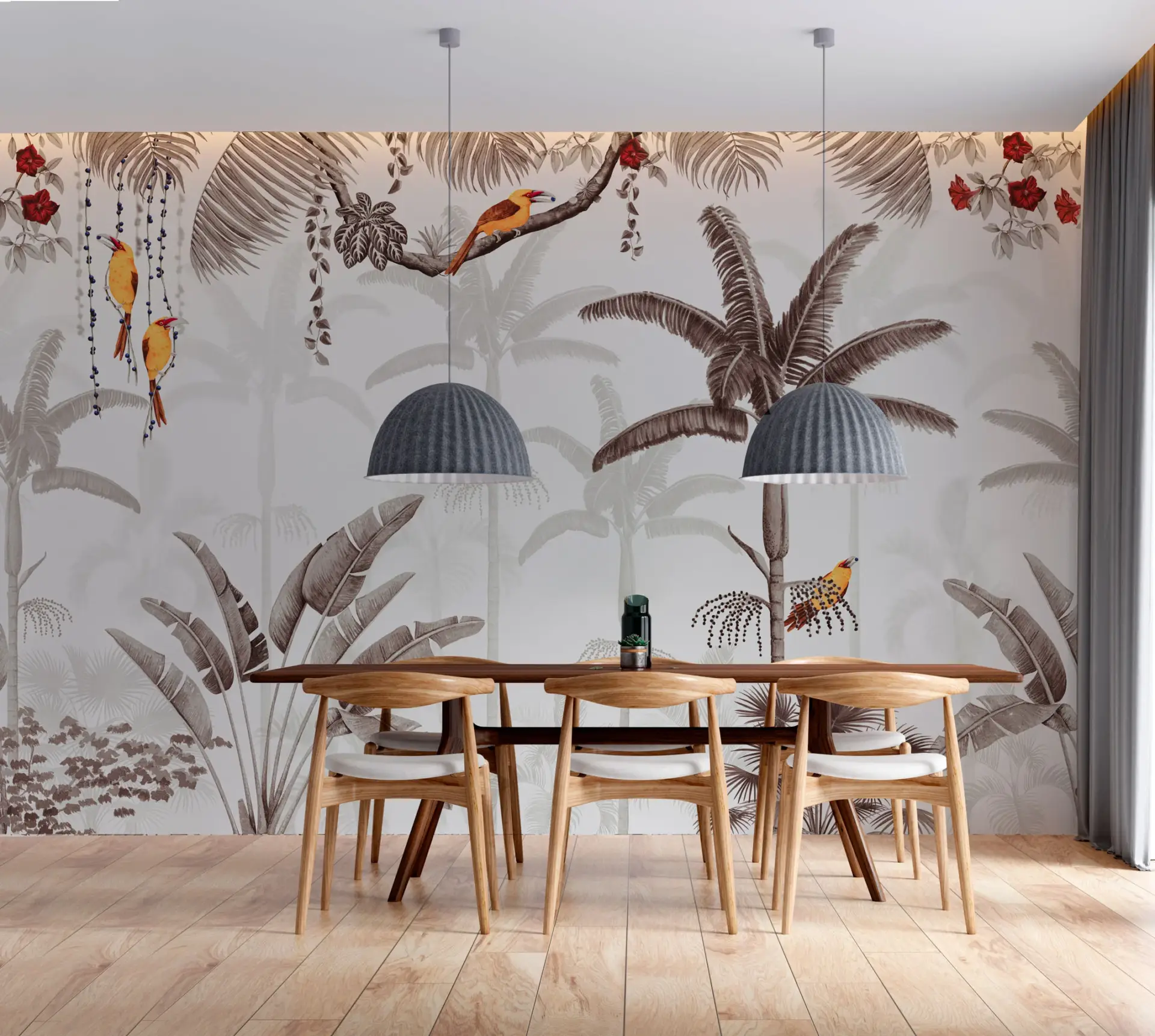 Garden Verdure — Luxury Floral Wallpaper Dubai - Image 4