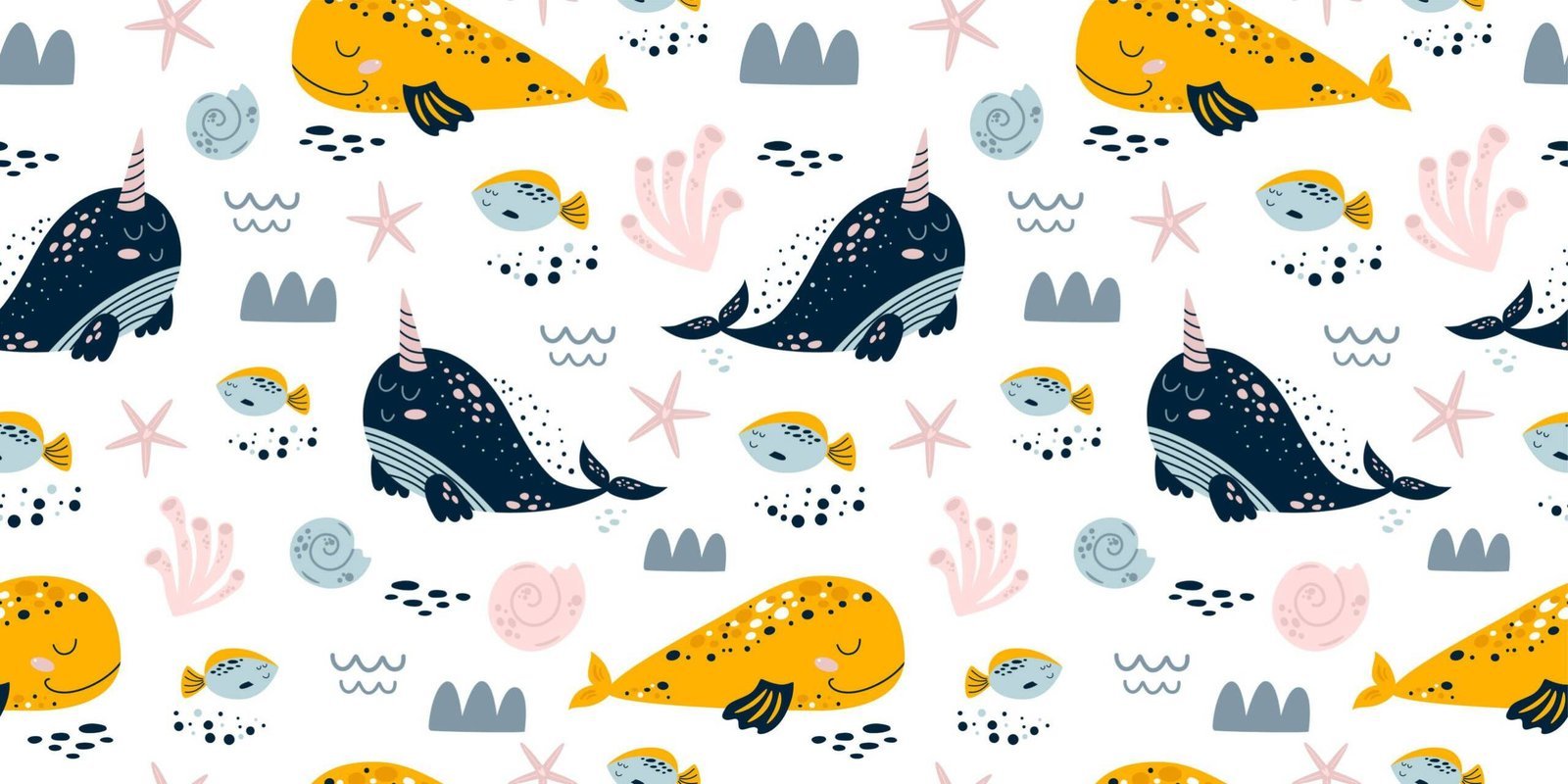 Whale Wishes — Luxury Kids Wallpaper Dubai - Image 2