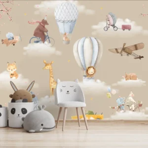 Wander Meadow — Luxury Kids Wallpaper Dubai