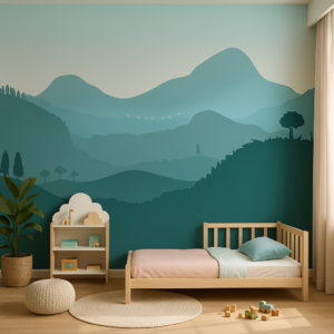 Gentle Lullaby — Luxury Kids Wallpaper Dubai