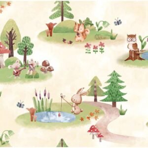 Happy Lagoon — Luxury Kids Wallpaper Dubai