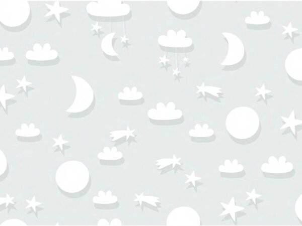 Dreamy Sky Kids Wallpaper