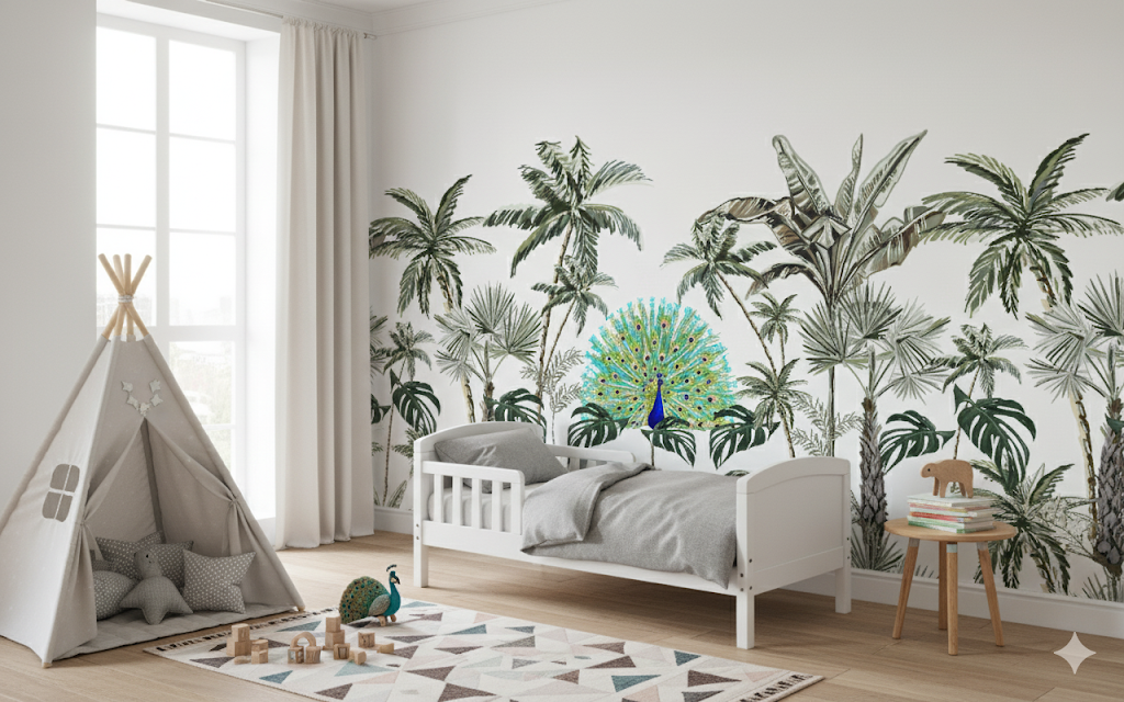 Bright Compass — Luxury Kids Wallpaper Dubai - Image 3
