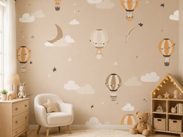 Amber Skyfolk — Luxury Kids Wallpaper Dubai