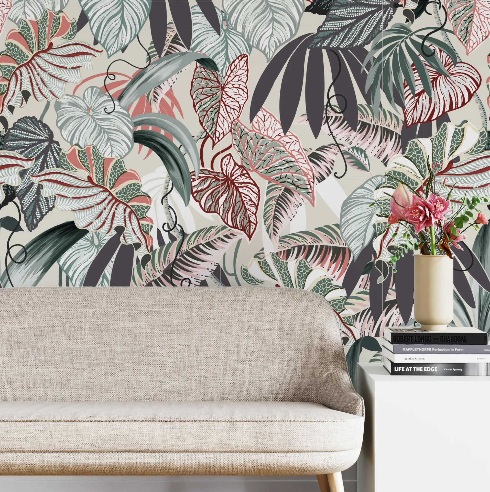 Aralia Tapestry — Luxury Floral Wallpaper Dubai - Image 2