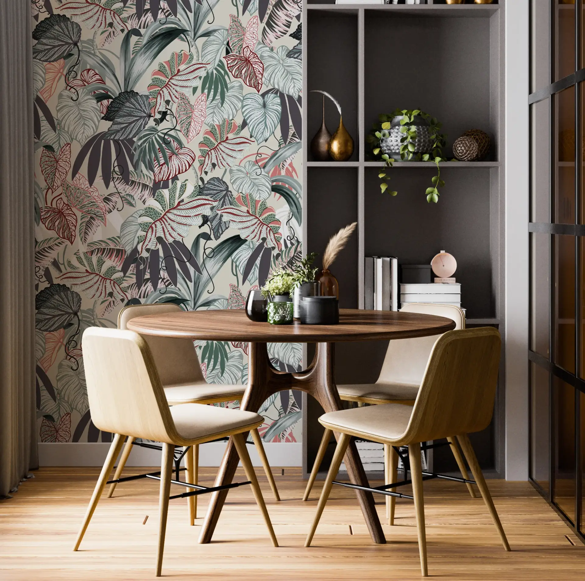 Aralia Tapestry — Luxury Floral Wallpaper Dubai - Image 3