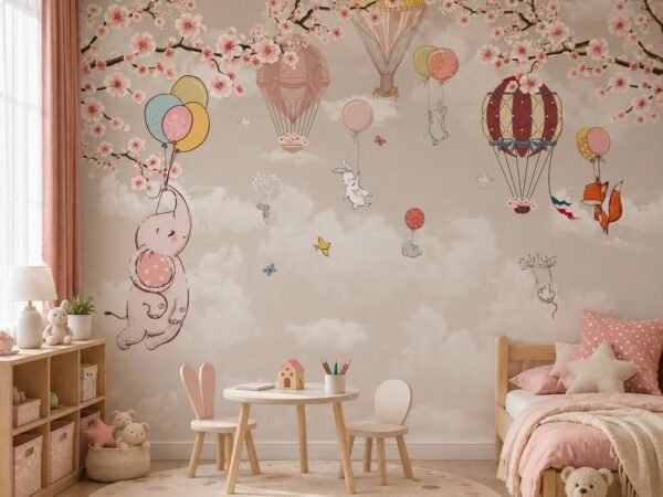 Blossom Airfair — Luxury Kids Wallpaper Dubai