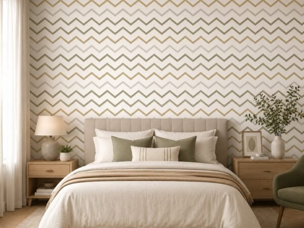 Chevron Lilt — Modern Wallpaper Dubai