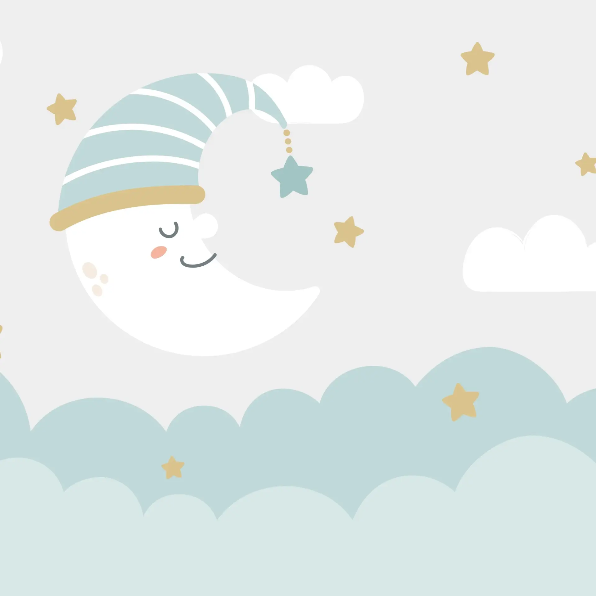 Cloudcap Drift — Luxury Kids Wallpaper Dubai - Image 2