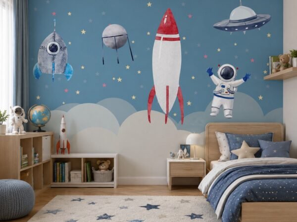 Comet Cadet — Luxury Kids Wallpaper Dubai