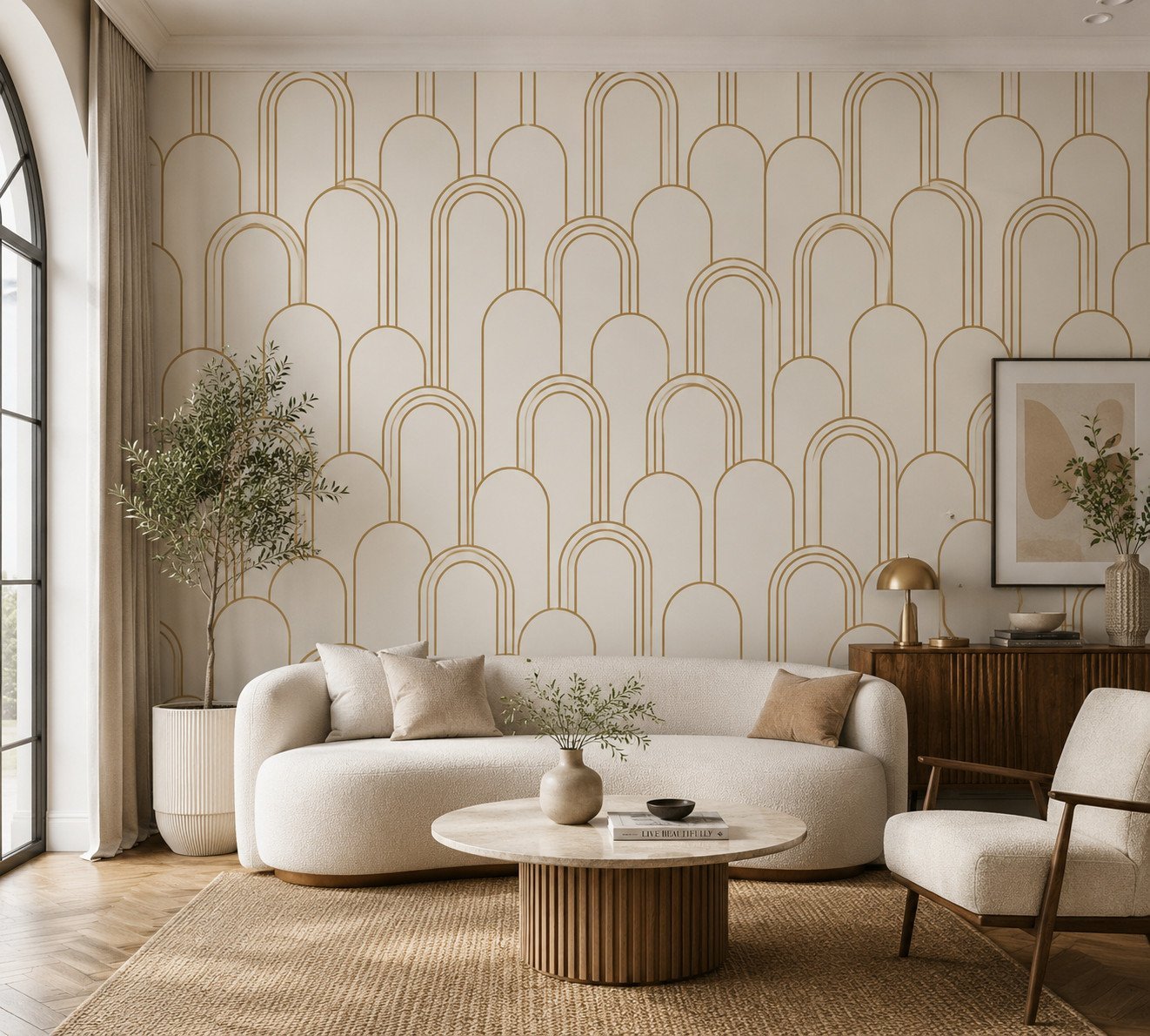 Deco Alcoves — Modern Wallpaper Dubai