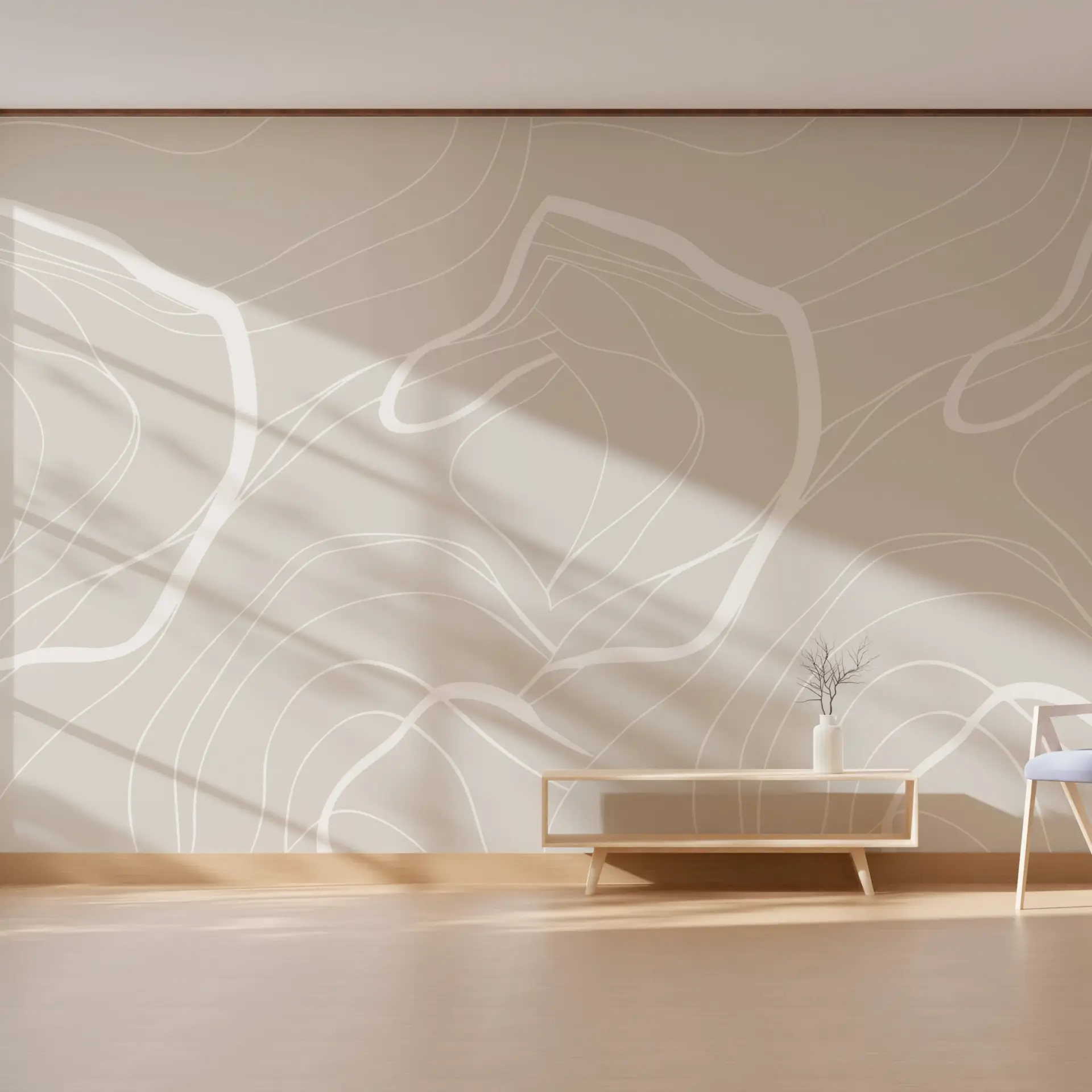 Dune Calligraphy — Modern Wallpaper Dubai - Image 2