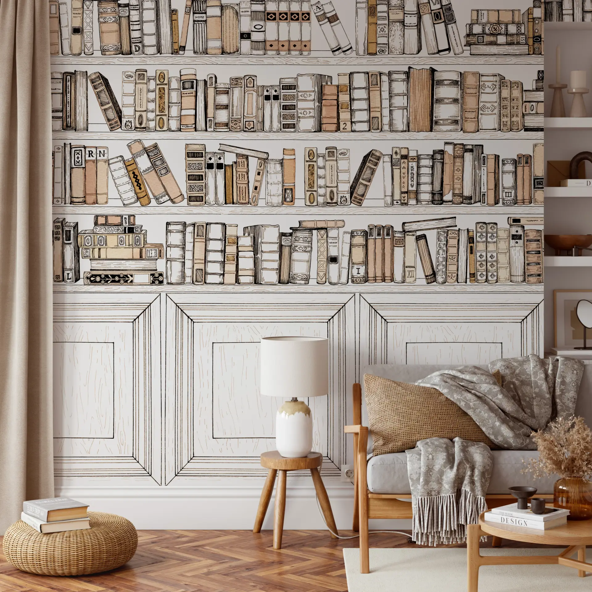 Inkbound Library — Modern Wallpaper Dubai - Image 2