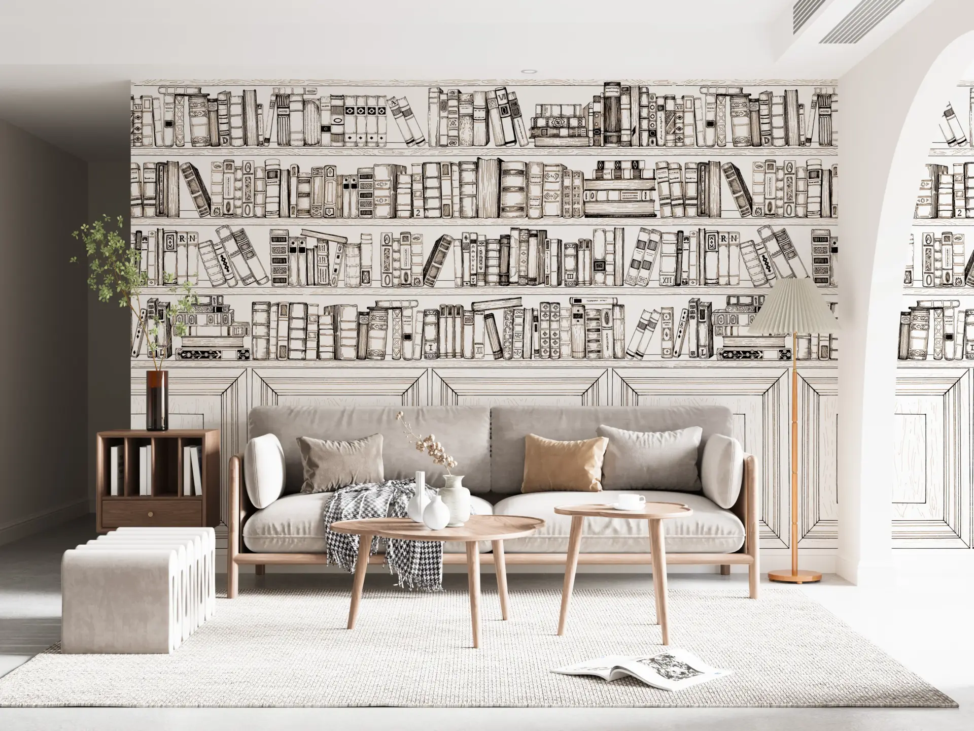 Inkbound Library — Modern Wallpaper Dubai - Image 3