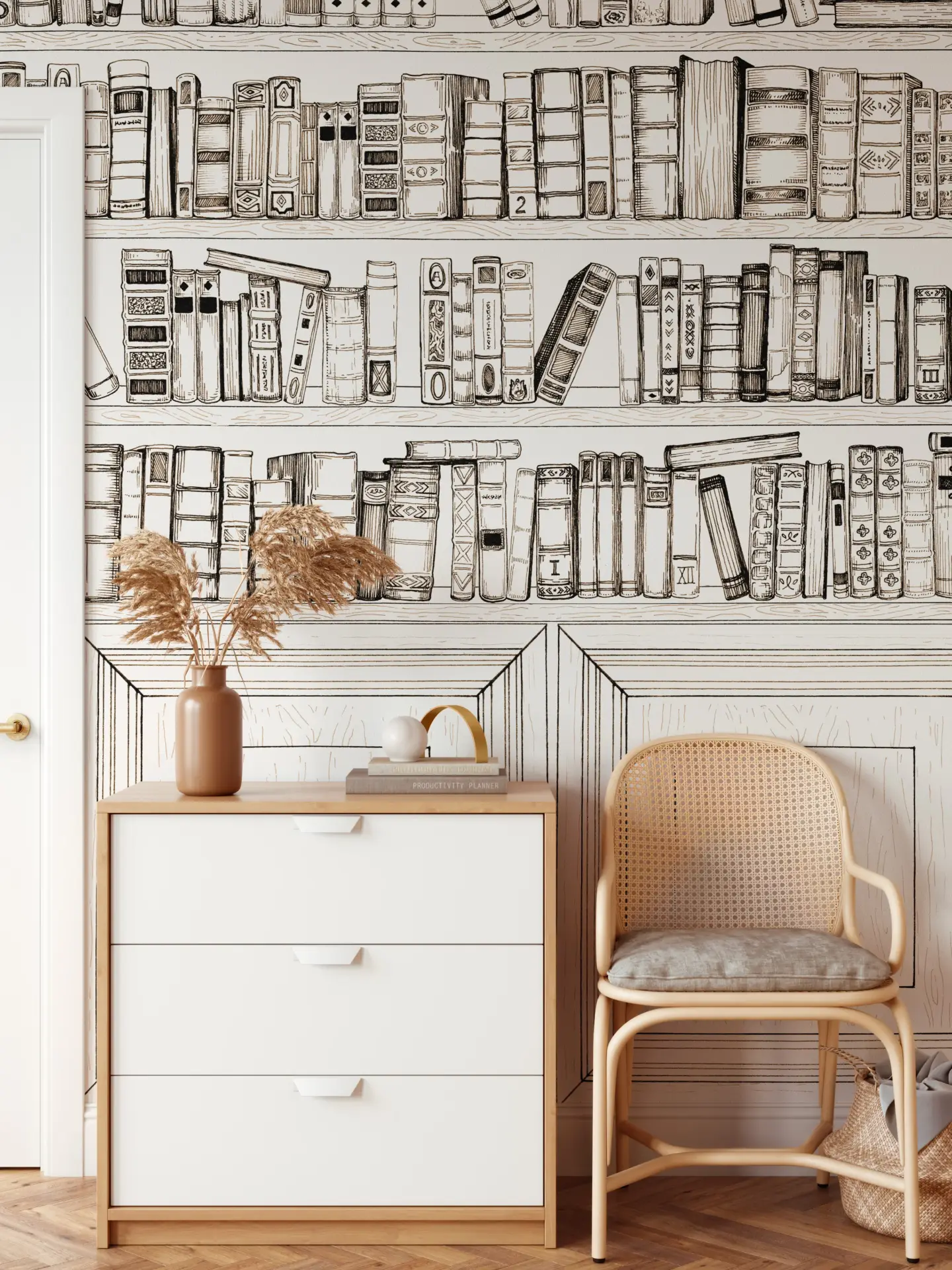 Inkbound Library — Modern Wallpaper Dubai - Image 4
