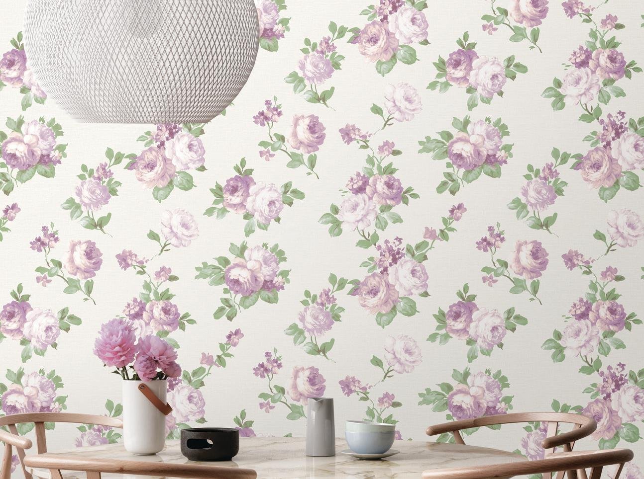 Lilac Keepsake — Luxury Floral Wallpaper Dubai - Image 3