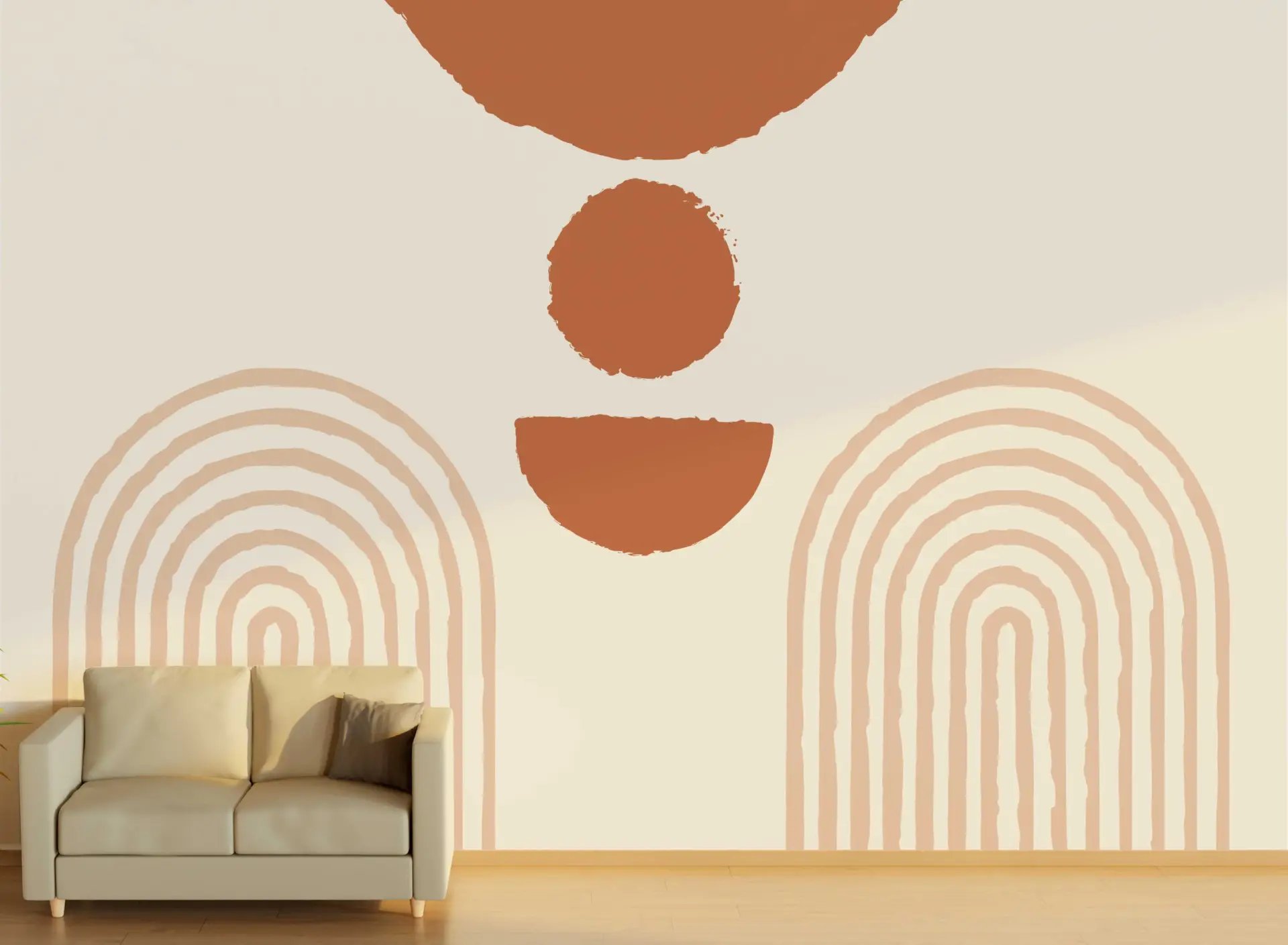 Ochre Totem — Luxury Kids Wallpaper Dubai - Image 4