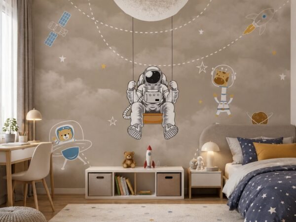 Orbit Swing — Luxury Kids Wallpaper Dubai