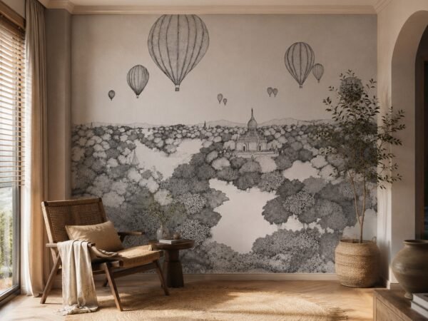 Pagoda Drift — Scenic Wallpaper Dubai