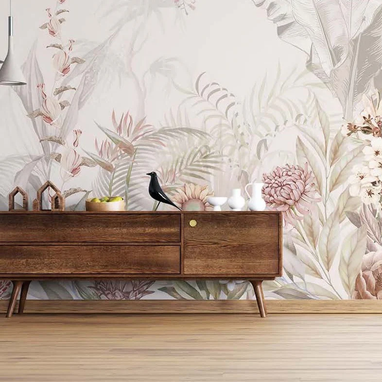 Pastel Arboretum — Luxury Floral Wallpaper Dubai - Image 3