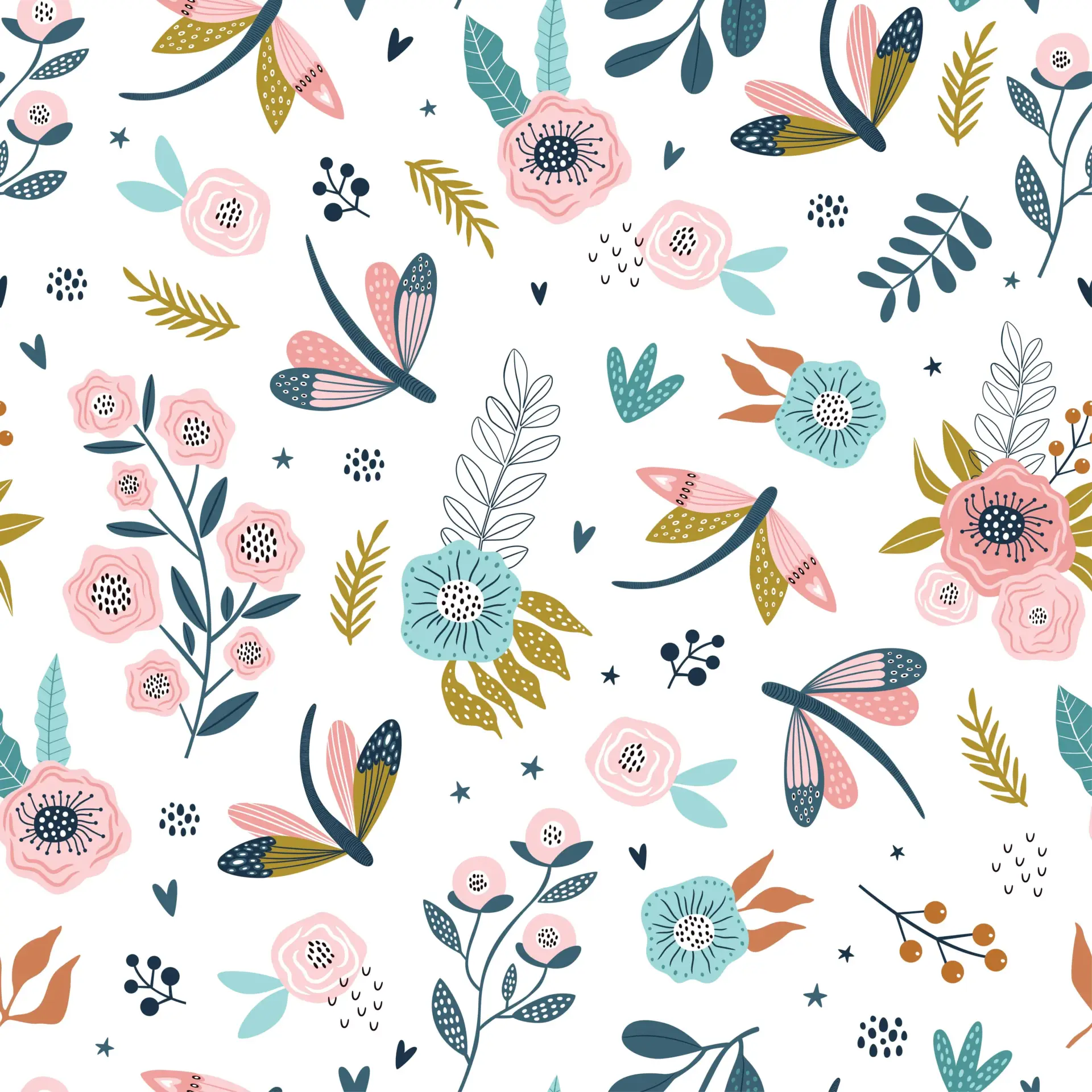 Petal Wings — Luxury Floral Wallpaper Dubai - Image 2