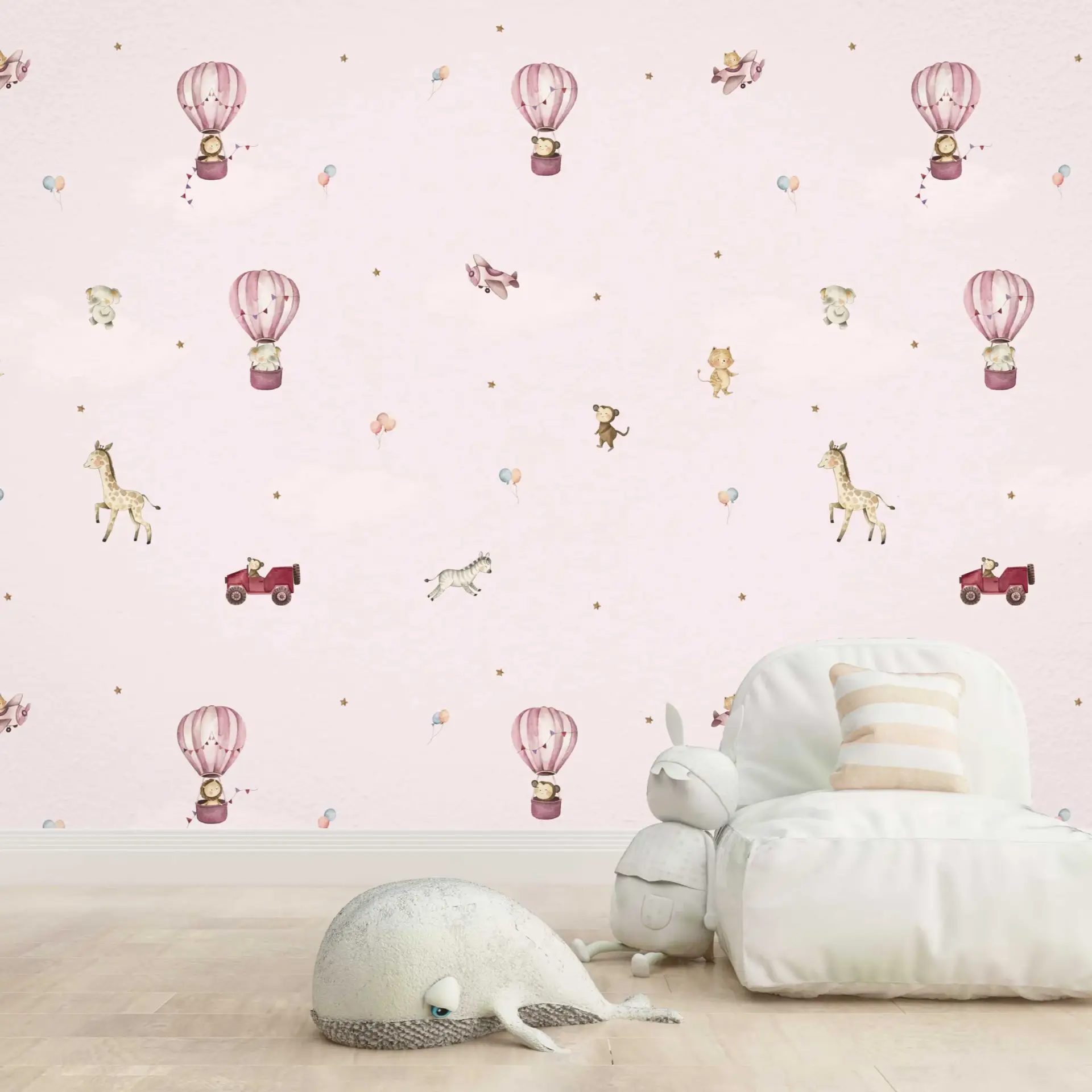 Skybound Playmates — Luxury Kids Wallpaper Dubai - Image 4