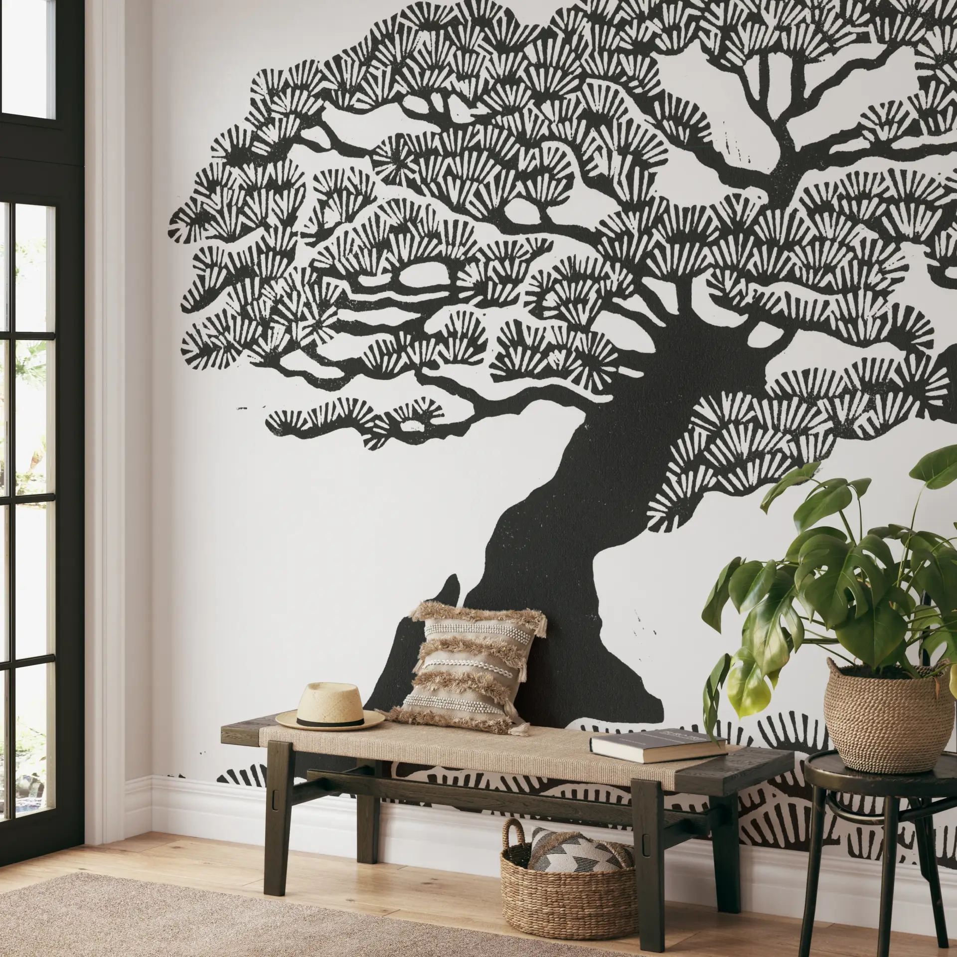 Sumi Pine — Luxury Floral Wallpaper Dubai - Image 2