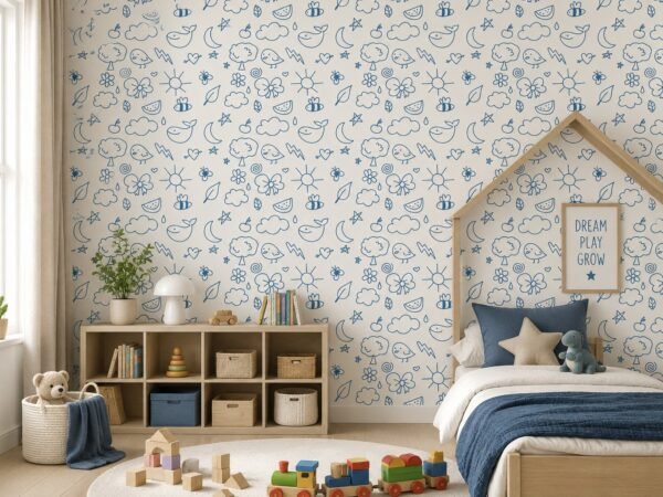 Tiny Motifs — Luxury Kids Wallpaper Dubai