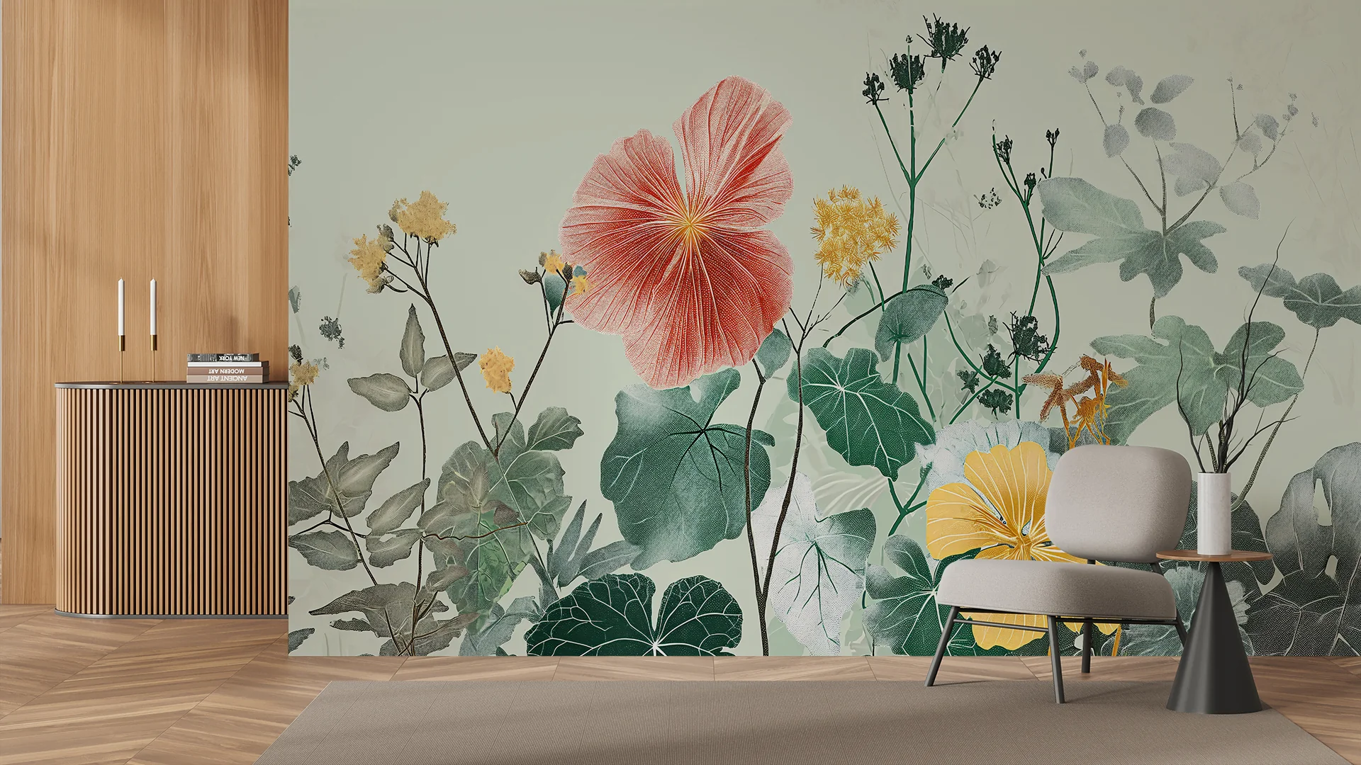 Viridian Folio — Luxury Floral Wallpaper Dubai - Image 3