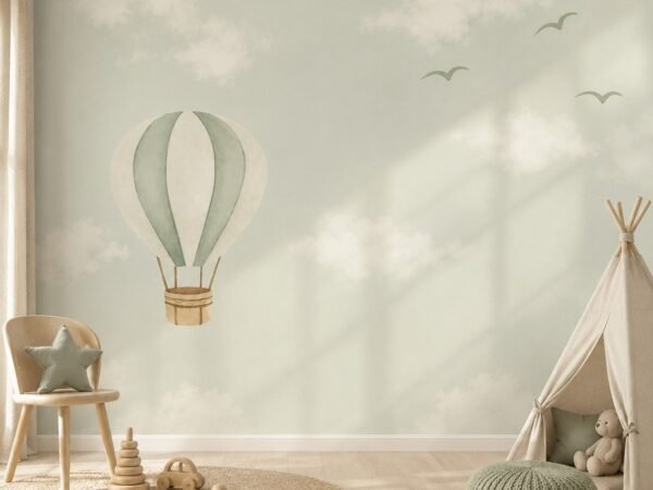 Aerial Lilt — Luxury Kids Wallpaper Dubai