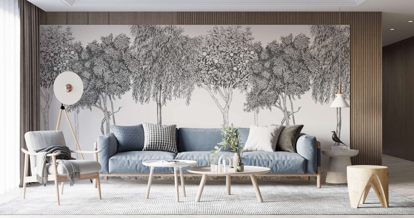 Arbor Tableau — Luxury Floral Wallpaper Dubai - Image 2