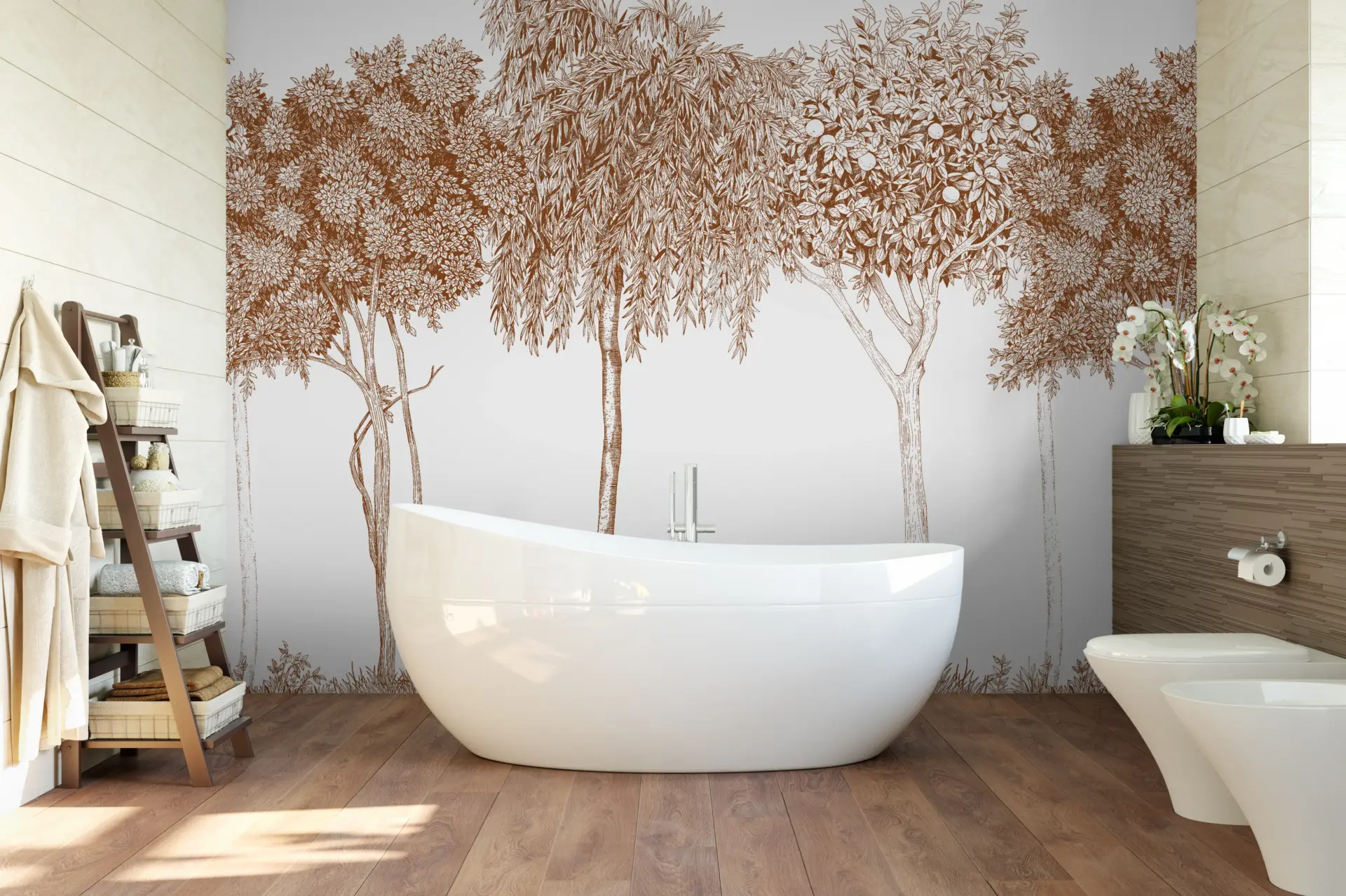 Arbor Tableau — Luxury Floral Wallpaper Dubai - Image 4