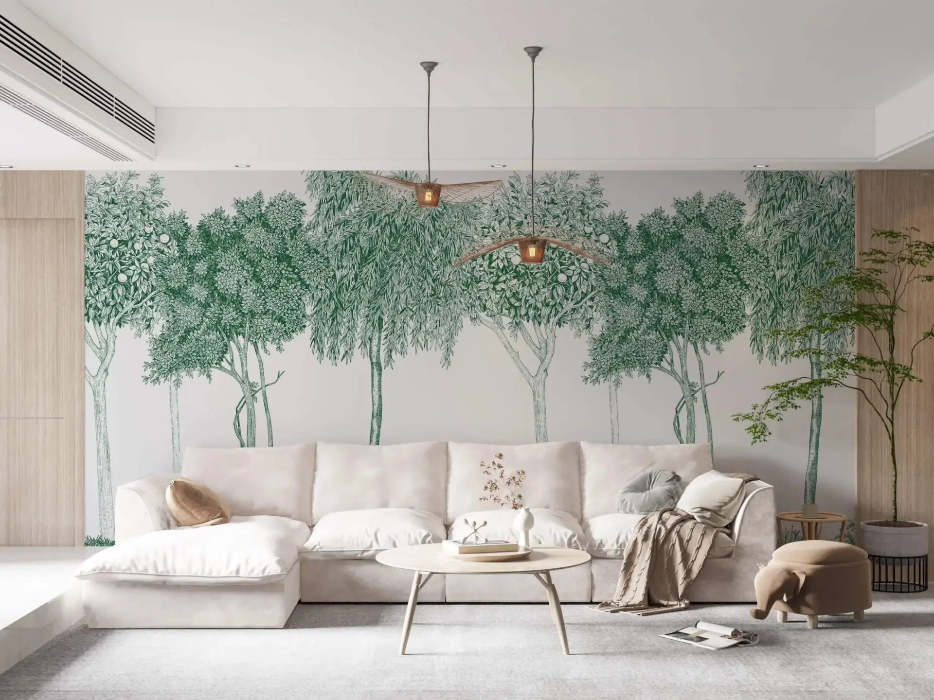 Arbor Tableau — Luxury Floral Wallpaper Dubai - Image 5