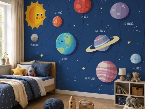 Astral Playbook — Luxury Kids Wallpaper Dubai