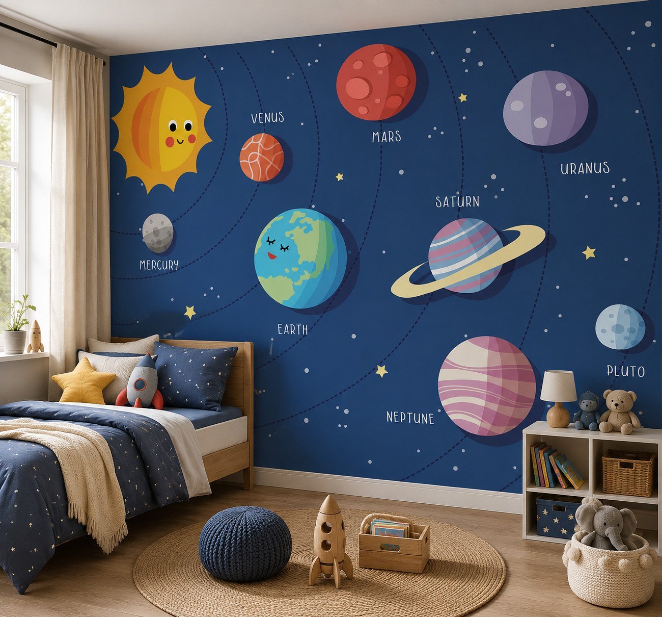 Astral Playbook — Luxury Kids Wallpaper Dubai