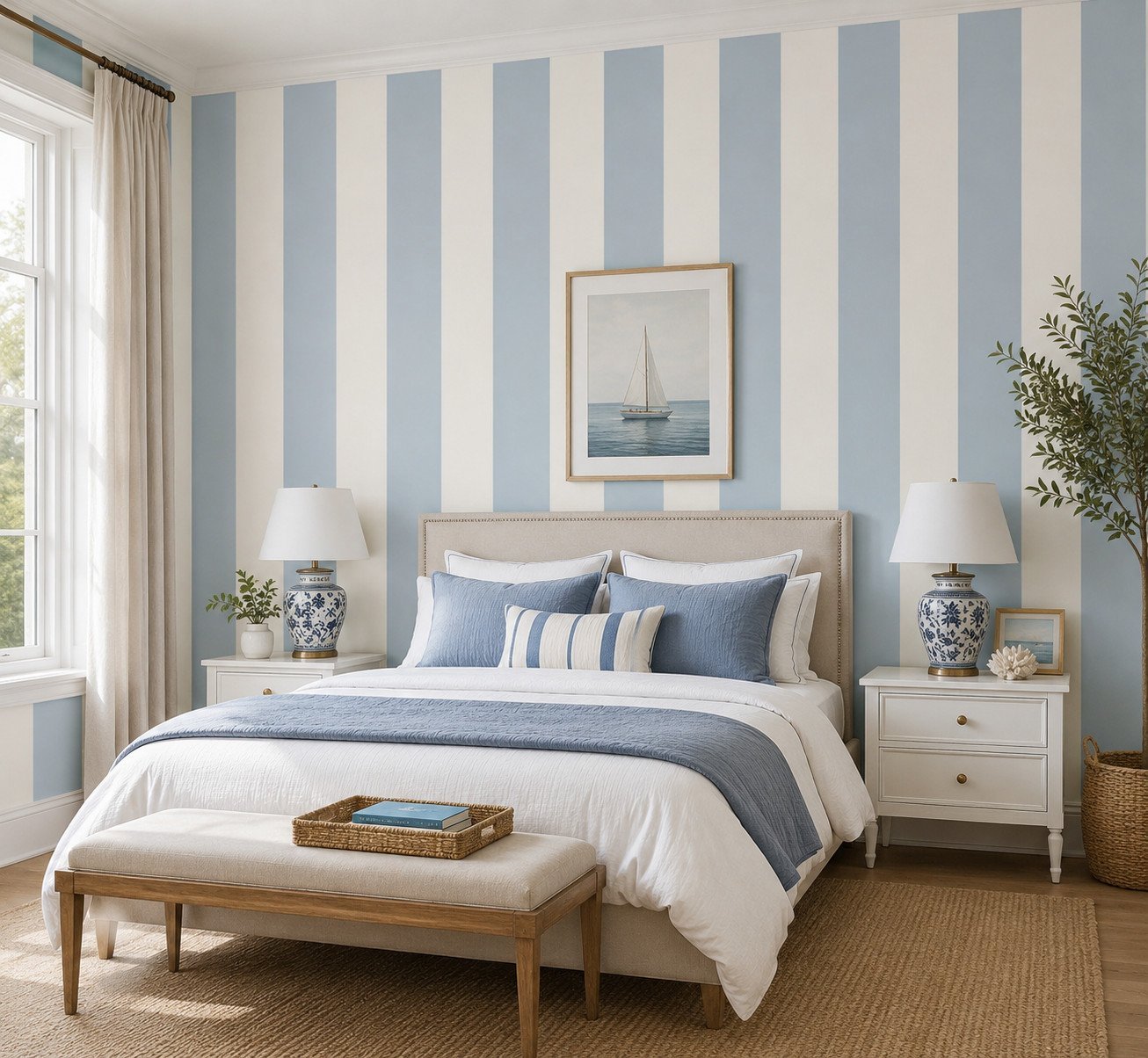 Bayside Linear — Luxury Kids Wallpaper Dubai