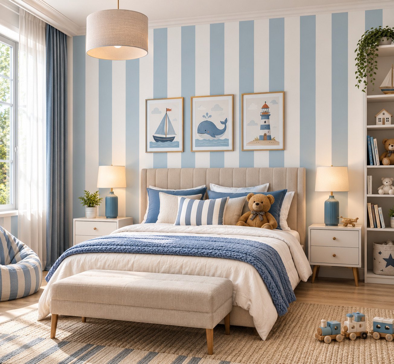 Bluebell Bands — Modern Wallpaper Dubai